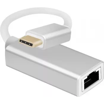 helos 288378 USB 3.1 Type-C uz RJ45 tīkla adaptera kabelis Gigabit Ethernet
