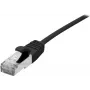 Dexlan tīkla kabelis 3 m Cat6a S/FTP Melns 858739