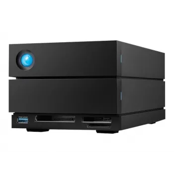 Disku masīvs LaCie 2big Dock 48 TB Melns Galddators 48 TB korpuss Galddators 118×217×93.3 mm 3.81 kg