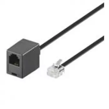 Wentronic 68257 Savienojamības piederums Melns