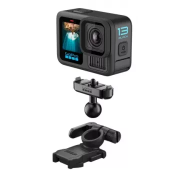 Gopro Magnetic Latch Ball Joint Mount HERO13 Melns