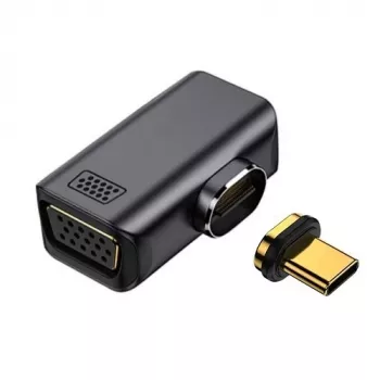 Magnētiskais USB Type-C – VGA adapteris, 1080P, 60Hz