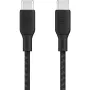 USB kabelis Belkin CAB014bt3MBK 3m USB-C melns USB 2.0