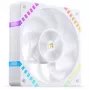 120mm korpusa ventilators Jonsbo HF2-120 White — reversais lāpstiņu profils, PWM, ARGB