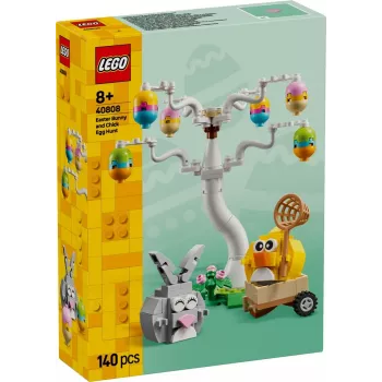 LEGO Blocks 40808 Lieldienu zaķis un cālis olu medībās