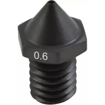 3D printera sprausla Flashforge Creator 4 0.6mm rūdīta - nodilumizturīgs ekstrūzijas gals