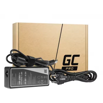 Strāvas adapteris Green Cell AD39AP 90W AC-DC 20V 4,5A Lenovo (iekštelpām) Melns