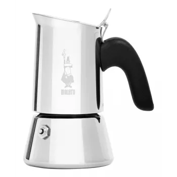 Moka kanna BIALETTI Venus box 0,1 L nerūsējošais tērauds, 2 tases, polipropilēna rokturis
