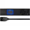 Strāvas sadalītājs PowerWalker 10133010 PDU 1U Melns, F tipa kontaktligzdas, C20 savienotājs, 16 A, 3500 W, 2 m kabelis