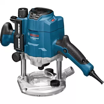 Bosch GOF 1250 CE melns, zils 24000 RPM 1250 W rokas frēze