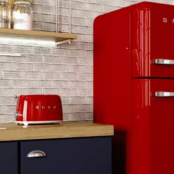 Smeg 50's Style Toaster TSF01RDEU Sarkanā krāsā