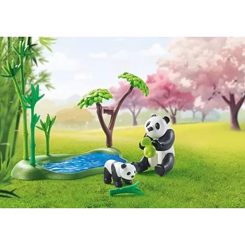 Playmobil My Life 71762 Āzijas dārzs ar pandu
