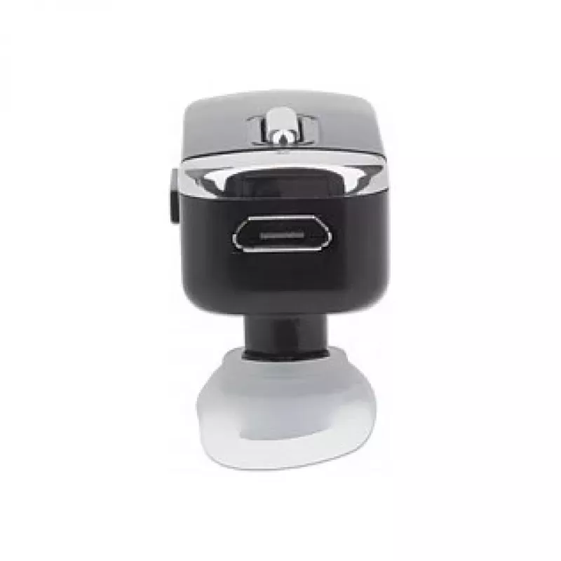Manhattan Bluetooth austiņa ar vienu aussgalu, visvirziena mikrofons, integrētas vadības ierīces, melna, 10 stundu darbības laiks, diapazons 10 m, USB-A uzlādes kabelis iekļauts, Bluetooth v4.0, 3 gadu garantija