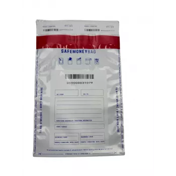 Bestpak SAFEMONEYBAG drošības aploksnes baltas B5 190mmx260mm+35mm 100 gab.