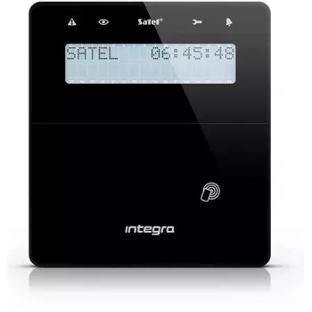 Satel INTEGRA LCD taustiņpanelis ar tuvuma karšu lasītāju INT-KLFR-B