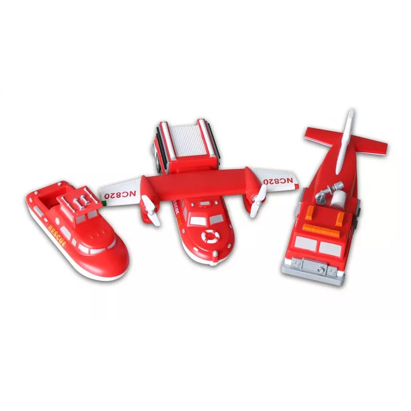 Transportlīdzekļu komplekts Popular Playthings Mix or Match Vehicles Fire and Rescue