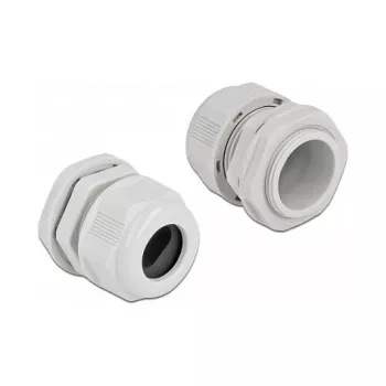 Kabeļa blīvslēgs DeLOCK 60388 Pelēks Plastmasa 2 gab.