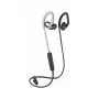Poly BackBeat Fit 350 – Austiņas – Āķis aiz auss – Iekšauss – Sporta – Pelēka – Balta – Binurālas – Izturīgas pret sviedriem