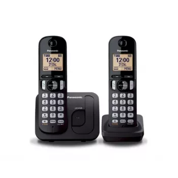 Panasonic KX-TGC212 DECT Melns