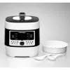 Rommelsbacher MD 1000 elektriskais spiediena katls – 4 L, 1000 W, 14 programmas, balts/melns