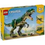 Konstruktors LEGO Creator 3-in-1 T.Rex būvējams modelis, 626 gab., 150 mm augstums, vecums 9+