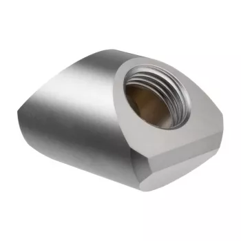 EK Water Blocks EK-Quantum Torque Adapter 90° G1/4 IG uz G1/4 IG Satin Titanium
