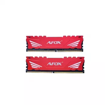 Desktop RAM AFOX GAMING DDR4 2×16GB 32GB 3200MHz CL16 1.35V XMP2 Sarkans