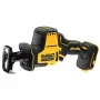 Motorzāģis DeWALT DCS369N-XJ, bezsuku motors, bezvadu, griešanas dziļums koksne 9 cm, tērauds 4 cm, 2800 spm, 1.43 kg