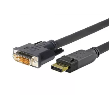 Vivolink PRODPDVI1.5 DisplayPort–DVI-D adaptera kabelis, 1,5 m