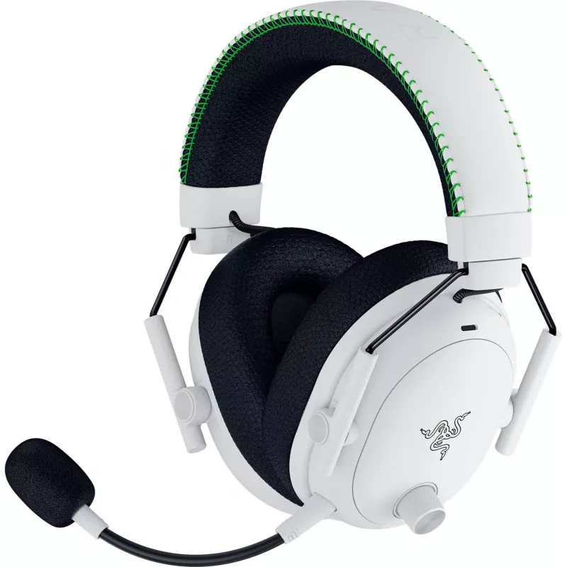Austiņas Razer BlackShark V3 Pro vadu un bezvadu Bluetooth balts