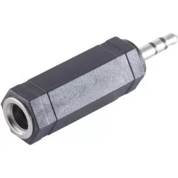 Dzimuma pārveidotājs ShiverPeaks BS57050 3.5 mm uz 6.3 mm Melns