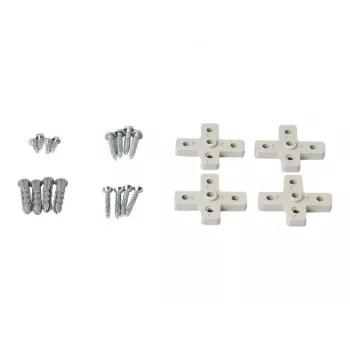 Barošanas bloks AXIS 5000-001 drošības kamerām, 220–240 V līdz 24 V 0,4 A, balts, 147×80×187 mm