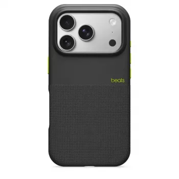 Beats iPhone 17 Pro Rugged Case Melna — Izturīgs Vāciņš ar MagSafe un Kameras Vadību