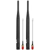 Iekštelpu Wi-Fi antena QOLTEC 57046, divu joslu 2.4–2.5 GHz un 5.1–5.8 GHz, 5 dBi, 50 Ω