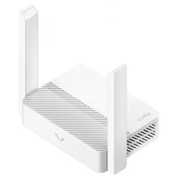 Cudy WR1200E bezvadu maršrutētājs Fast Ethernet divjoslu (2.4 GHz / 5 GHz) Balts