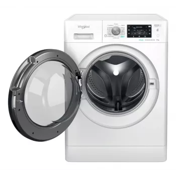 WHIRLPOOL Veļas mašīna FFD 9489 BV EE, 9kg, 1400 apgr./min, Energoklase A, Dziļums 63 cm, Invertora motors, Melnas durvis