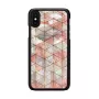 Aizsargmaciņš viedtālrunim iKins iPhone XS / iPhone X, dimanta raksts, melns