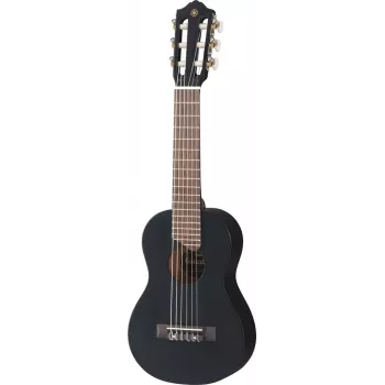Akustiskā ģitālele YAMAHA GL1BL — 6 stīgu klasiskā, egles augša, rožkoka grifs, melna, vidēja neilona stīgas