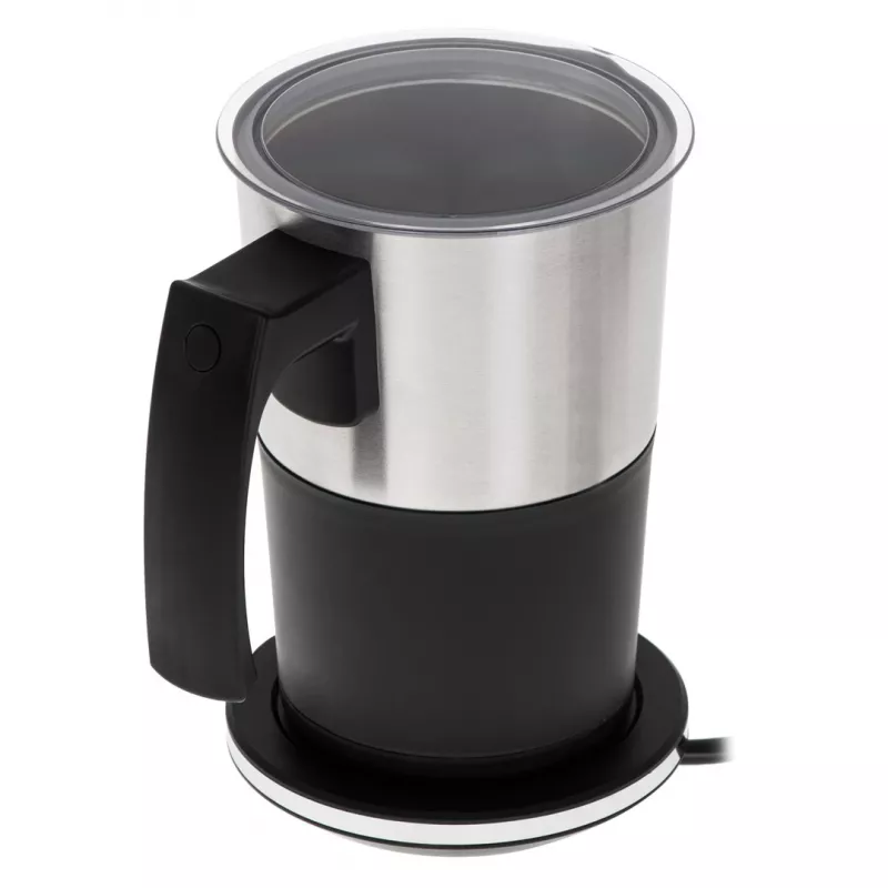 Automātiskais piena putotājs Adler AD 4497 — nerūsējošais tērauds, 600W, puto 120 ml / silda 300 ml, karstā un aukstā