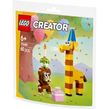 LEGO Creator 30689 Dzīvnieku dzimšanas dienas ballīte