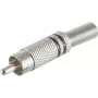 shiverpeaks BS52000-S RCA savienotājs, nerūsējošais tērauds