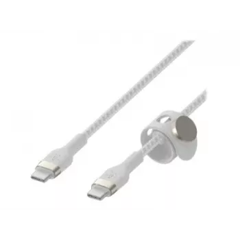 Belkin BOOST↑CHARGE PRO Flex USB-C kabelis 1 m USB 2.0 USB-C Balts (CAB011BT1MWH)
