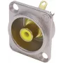 Neutrik NTR-NF2D-4 - -30 - 80 °C - Sudrabs - UL 94 HB - IEC 601-14 - IP 40 - IEC 68-2-20 (NF2D4)