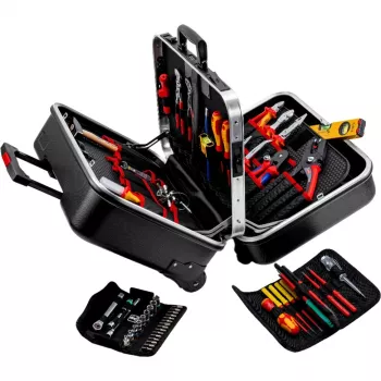 Knipex 00 21 41 mehāniķa instrumentu komplekts 63 instrumenti