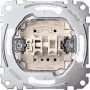 Rocker slēdzis Merten MEG3715-0000, 1-pola, metālisks, 250 V AC, 10 A