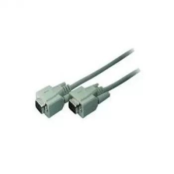 VGA kabelis S/CONN 2m VGA VGA (D-Sub) Pelēks