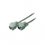VGA kabelis S/CONN 2m VGA VGA (D-Sub) Pelēks