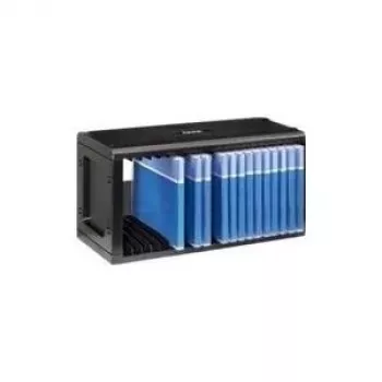 Hama CD-Rack 20, Melns — 20 disku plaukts