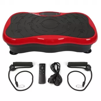 Extralink vibrācijas platforma vingrošanai Moonwalk Spinmove sarkana