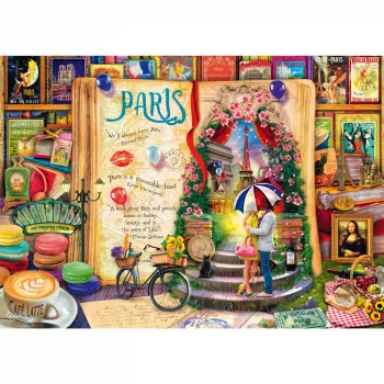Puzle Schmidt Spiele Aimee Stewart: Memories of Paris — 1000 gabali